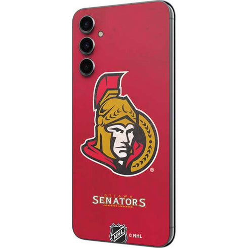 NHL Ottawa Senators Distressed Galaxy A14 5G Skin